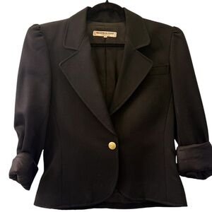 Saint Laurent - Vintage - Blazer - gold button closure